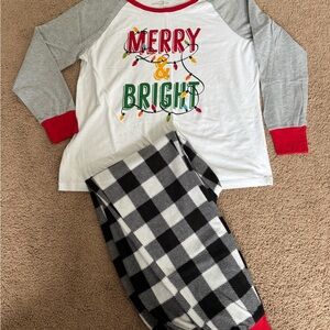 Merry & Bright Christmas Pajama Set
